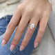 DN7268 Engagement Ring 2.40 carat, 18K gold