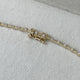 Diamond Tennis Necklace 5.52 Carat Yellow Gold 14K