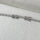 Diamond Tennis Necklace 6.82 Carat White Gold 14K