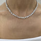 Diamond Chain Necklace 20.2 ct White Gold