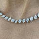 Diamond Chain Necklace 20.2 ct White Gold