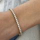 Diamond Tennis Bracelet 5.13 Carat Rose Gold 14K