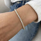 Diamond Tennis Bracelet 5.13 Carat Rose Gold 14K