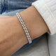 Diamond Tennis Bracelet 3.62 Carat White Gold 14K