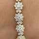 Diamond Tennis Bracelet 7.21 Carat Yellow Gold 14K
