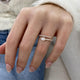 Diamond Wrap Ring 0.60 Carat Rose Gold 14K