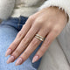 Diamond Wrap Ring 1.05 Carat Yellow Gold 14K