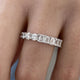 Diamond Eternity Ring 3.65 Carat White Gold 14K