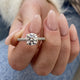 DN7619 Engagement Ring 2.50 carat, 18K gold