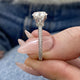DN7619 Engagement Ring 2.50 carat, 18K gold