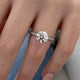 DN7619 Engagement Ring 2.50 carat, 18K gold