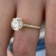 DN7666 Engagement Ring 2.50 carat, 18K gold