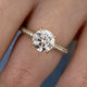 DN7666 Engagement Ring 2.50 carat, 18K gold