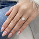 DN7666 Engagement Ring 2.50 carat, 18K gold