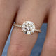 DN7668 Engagement Ring 2.50 carat, 18K gold