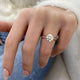 DN7668 Engagement Ring 2.50 carat, 18K gold