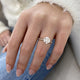 DN7668 Engagement Ring 2.50 carat, 18K gold