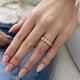 Diamond Eternity Ring 4.12 Carat Rose Gold 14K