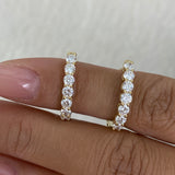 Diamond Earrings Earrings 1.8 ct Yellow Gold