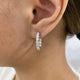 Diamond Earrings Earrings 1.8 ct White Gold