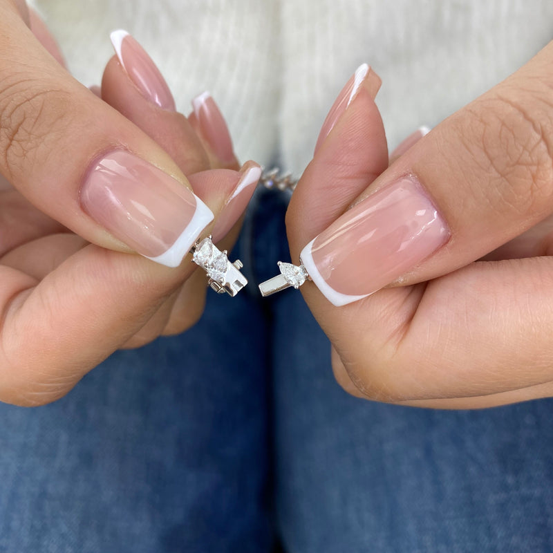 Diamond Tennis Bracelet 6 ct White Gold