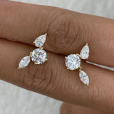 Diamond Earrings Earrings 2.1 ct Yellow Gold