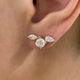 Diamond Earrings Earrings 2.1 ct Yellow Gold