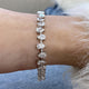 Diamond Tennis Bracelet 8.82 Carat White Gold 14K