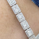 Diamond Tennis Bracelet 6.41 Carat White Gold 14K