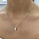 Diamond Pendant Necklace 1 ct White Gold