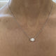Diamond Pendant Necklace 1.5 Ct White Gold