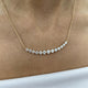 Diamond Pendant Necklace 3.1 ct Yellow Gold