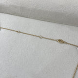 Diamond Collier Necklace 3.10 ct Yellow Gold