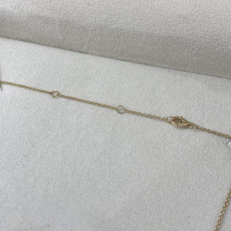 Diamond Collier Necklace 3.10 ct Yellow Gold