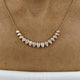 Diamond Chain Necklace 2.66 Carat Rose Gold 14K