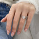 DN7790 Engagement Ring 1.90 carat, 18K gold