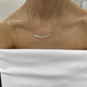 Diamond Chain Necklace 2.13 Carat Rose Gold 14K