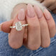 DN7782 Engagement Ring 2.50 carat, 18K gold