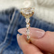DN7782 Engagement Ring 2.50 carat, 18K gold