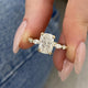 DN7782 Engagement Ring 2.50 carat, 18K gold
