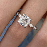 DN7785 Engagement Ring 2.50 carat, 18K gold