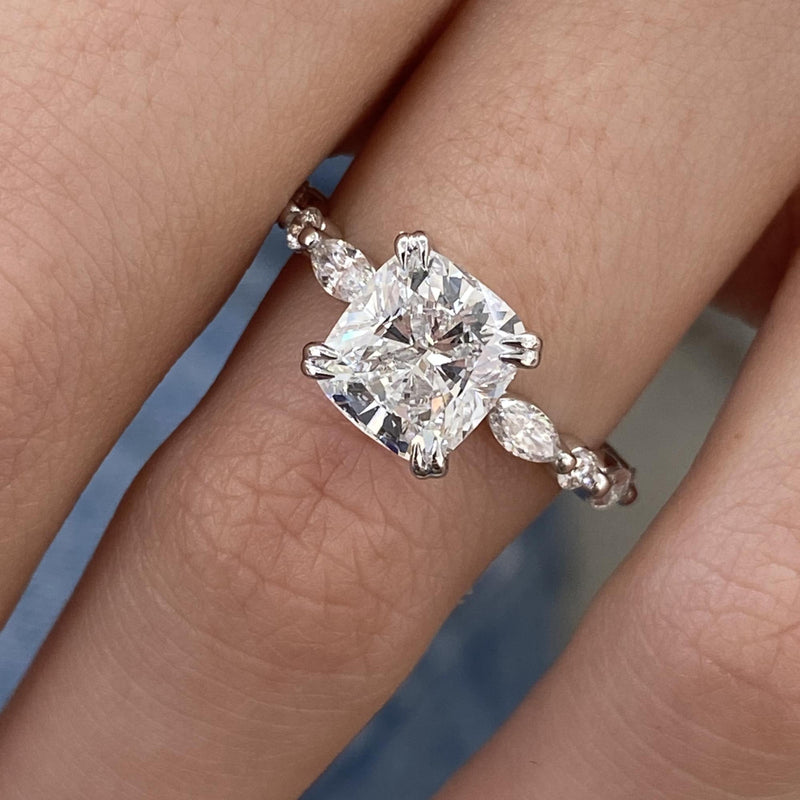 DN7785 Engagement Ring 2.50 carat, 18K gold