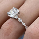 DN7785 Engagement Ring 2.50 carat, 18K gold