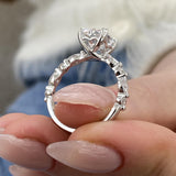 DN7785 Engagement Ring 2.50 carat, 18K gold
