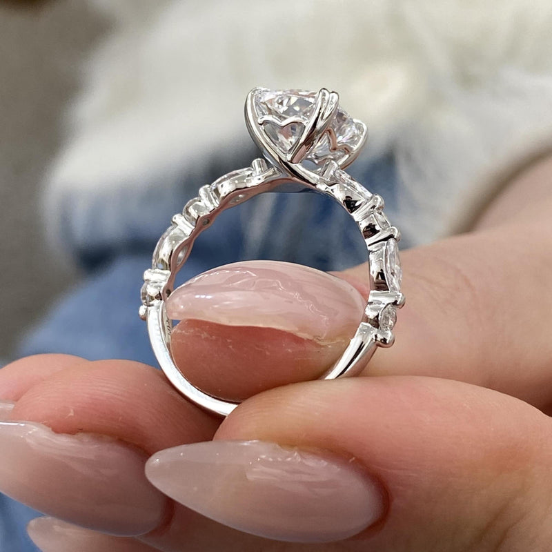 DN7785 Engagement Ring 2.50 carat, 18K gold