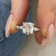 DN7785 Engagement Ring 2.50 carat, 18K gold