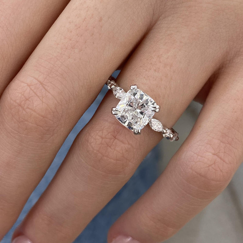 DN7785 Engagement Ring 2.50 carat, 18K gold