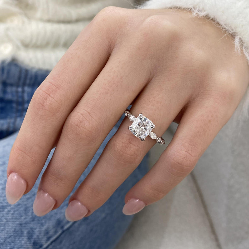 DN7785 Engagement Ring 2.50 carat, 18K gold