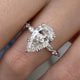 DN7788 Engagement Ring 3.50 carat, 18K gold