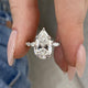 DN7788 Engagement Ring 3.50 carat, 18K gold